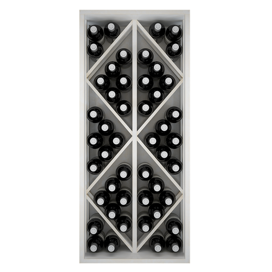 Xi: Hand Crafted Pine 48 Bottle Capacity Wine Rack