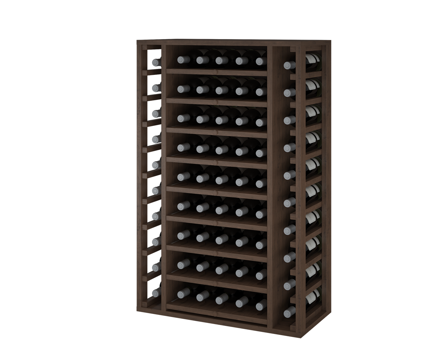 Xi: Coloured Pine 65 Bottle Capacity Wine Rack