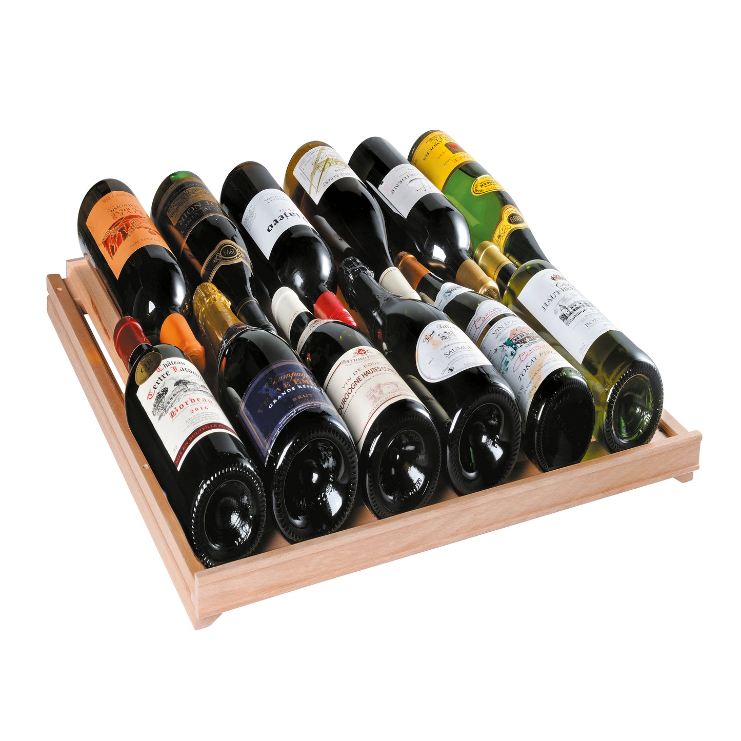 ArteVino: 199 Bottle Multi-Zone Wine Cabinet With Glass Door (OXG3T199NVND)