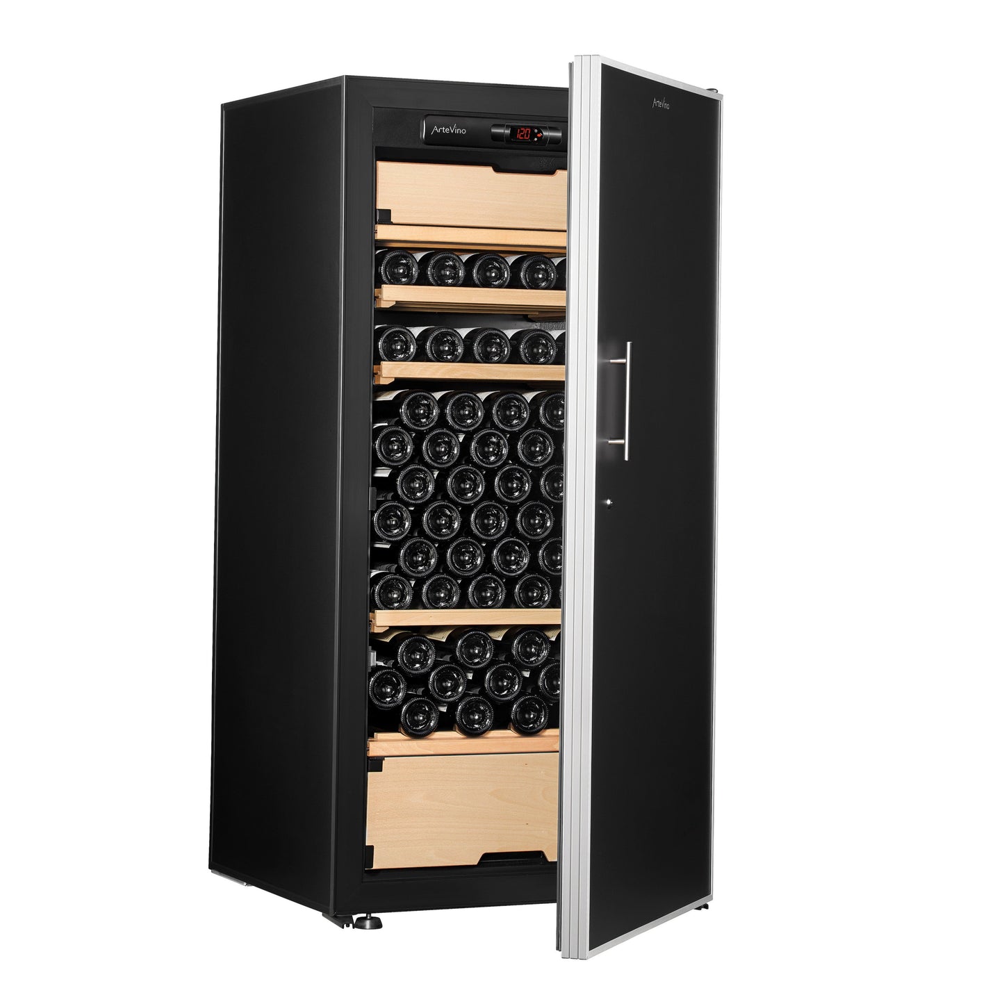 AtreVino: 151 Bottle Capacity With Three Temperature Variable Compartments Wine Cabinet (OXM3T151NVSD)