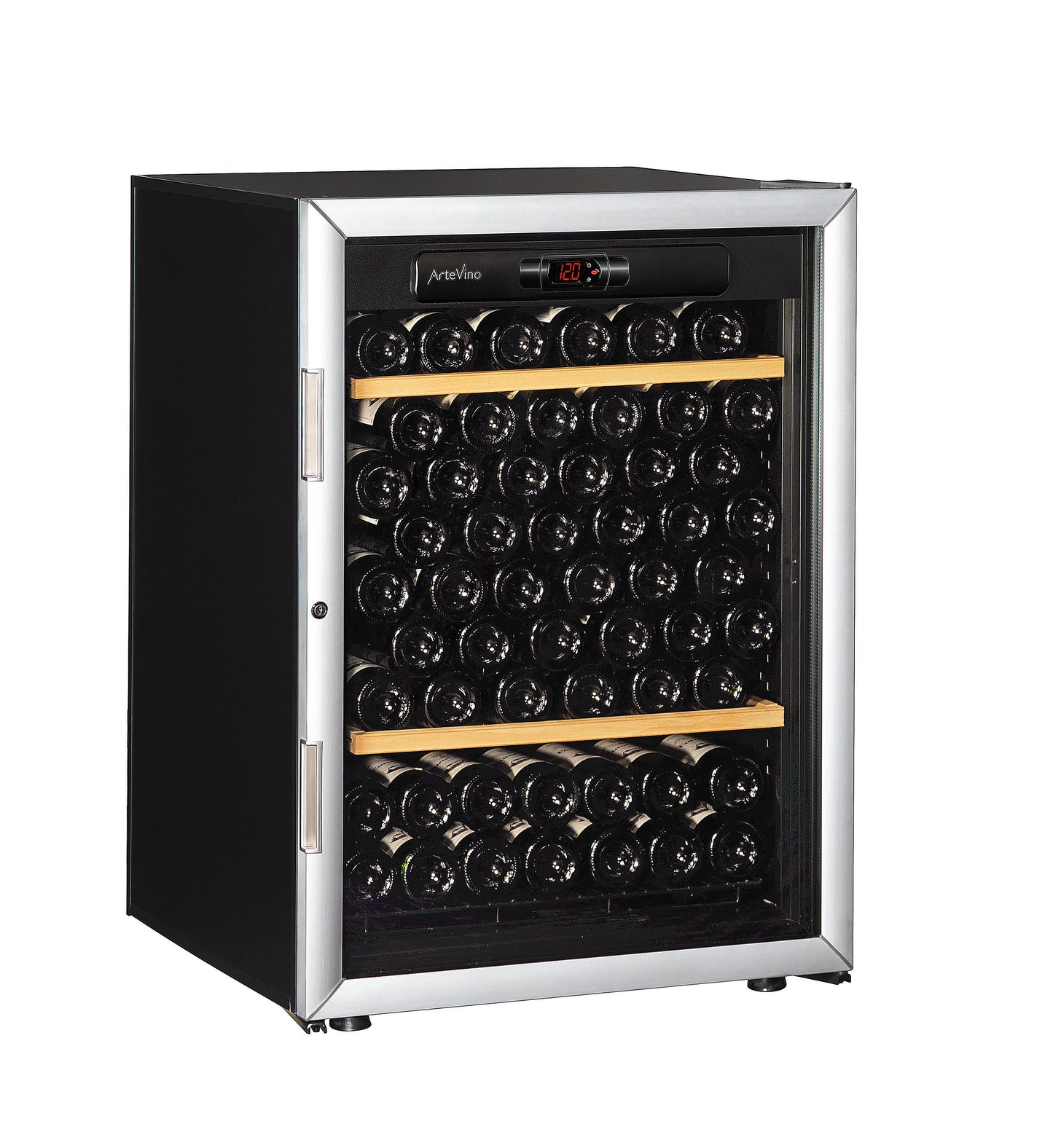 ArteVino: 98 Bottle Temperature Controlled Aging Wine Cabinet (OXP1T98NVND)