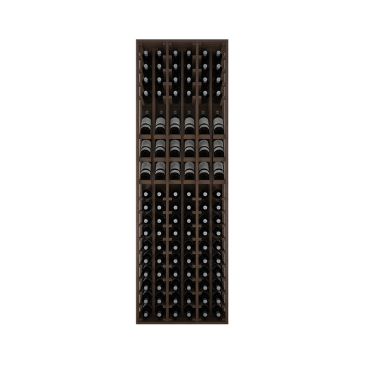 Xi: Prestige Dark Pine 102 Bottle Capacity Wine Rack